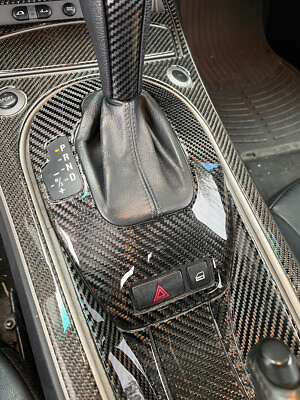 #ad Automatic Gear Shift Panel Carbon Fiber Cover Set For BMW E85 Z4 2003 2008 $56.99