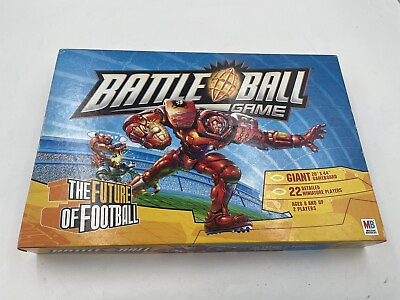 #ad Battle Ball Game by Milton Bradley 2003 Complete In Box The Future of Football $45.99