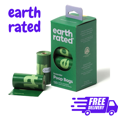 #ad Earth Rated Dog Poop BagsGuaranteed Leak Proof and Thick Waste Bag Refill Rolls $13.99