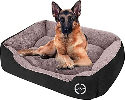 #ad Dog Beds for Large Dogs Large Dog Bed XXL Large 37.5#x27;#x27;x30#x27;#x27;x7#x27;#x27; 5 Black $44.04