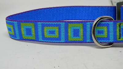 #ad Lupine Large Dog Collar 25 to 150 lbs 12 20quot; adjustable Sea Glass $12.99