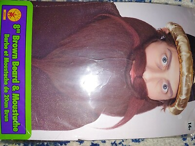 #ad Rubie#x27;s Costume Co Men#x27;s Adult 8 Inch Beard and Mustache Set $9.99