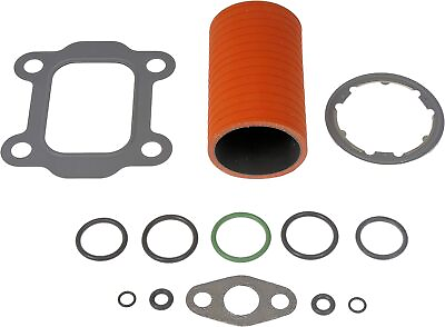 #ad Exhaust Gas Recirculation EGR Cooler Gasket Kit Compatible with Some Black $102.06