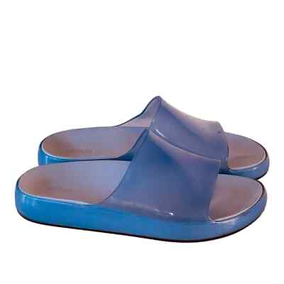#ad Melissa Cloud Comfort Periwinkle Size 7 women#x27;s Slide sandals $45.00
