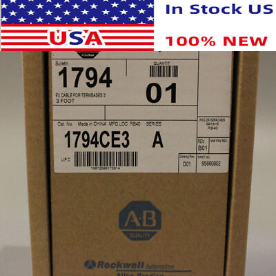 #ad In Stock US AllenBradley 1794 CE3 1794CE3 Flex Interconnect 3FT Extender Cable $250.56
