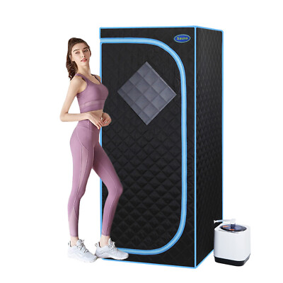 #ad 1Person Steam Sauna Full Body Saunas Tent Portable Spa Detox Loss Weight Therapy $149.99