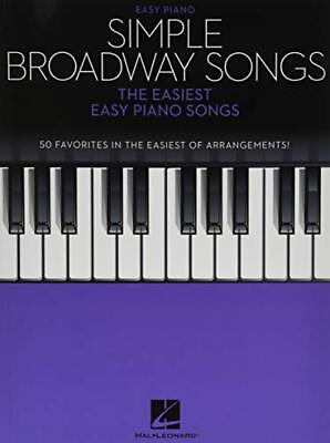 #ad Simple Broadway Songs: The Easiest Easy Piano Songs Simple Song $20.05