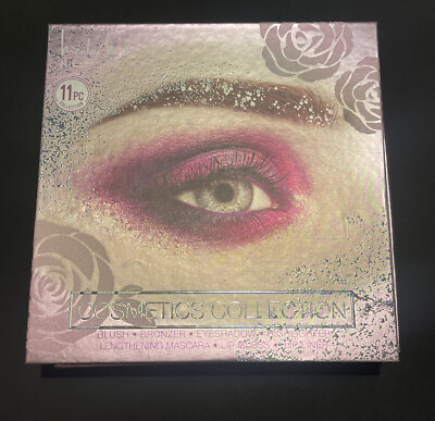#ad NIB Nicole Miller Cosmetics Collection Gift 11 Piece Blush Bronzer Eyeshadow... $19.95
