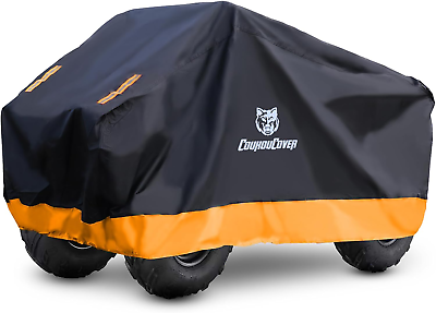#ad atv Cover Waterproof Outdoor Heavy Duty 4 Wheel Cover All Weather Outdoor Stora $37.49