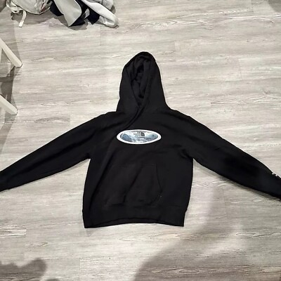 #ad Supreme x The North Face Lenticular Mountain Hoodie Black SZ MediumUSED PREOWNED $70.00