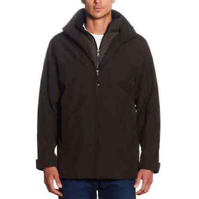 #ad Weatherproof Men#x27;s Full Zip Ultra Tech Jacket Brown Size Small NEW WITH TAG $49.99