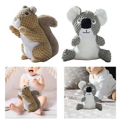 #ad Pet Squeaky Plush Animal Puppy Chew Toy Furniture Protection Biting and Playing $11.01