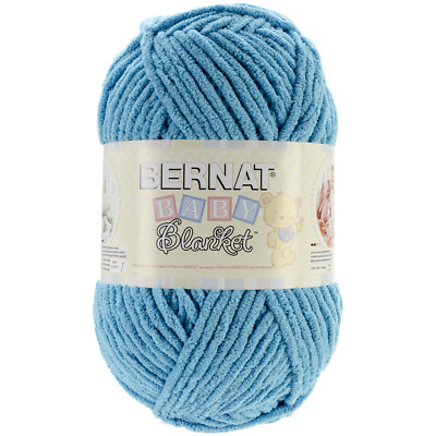 #ad Bernat Baby Blanket Big Ball Yarn Baby Teal 2 Pack $27.53