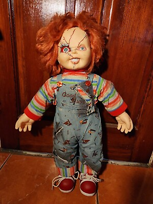 #ad Child’s Play Good Guys Bride of Chucky 25quot; Life Size Chucky Doll Missing Knife $168.85