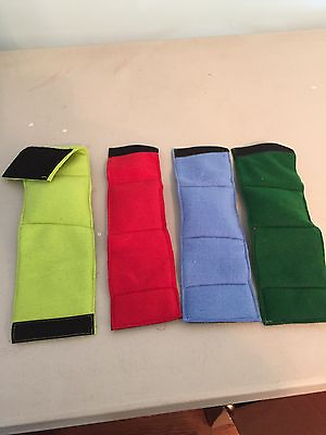 4 MALE DOG BELLY BANDS NO INSERTS LEAK PROOF JUST WASH AND DRY SOLID COLORS $21.99