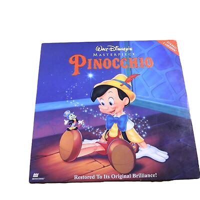 #ad Walt Disney Pinocchio Laserdisc $14.00