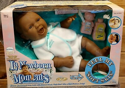 #ad Baby Boy Doll African American 1998 NEW SEALED $19.99
