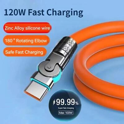 #ad Chubby 2.0 USB Extra Durable Fast Charging Cable For USB C to C Type C Cables $6.54