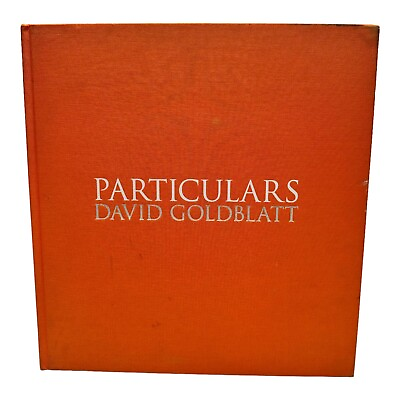 #ad David Goldblatt: Particulars by David Goldblatt Hardcover 2014 $29.99