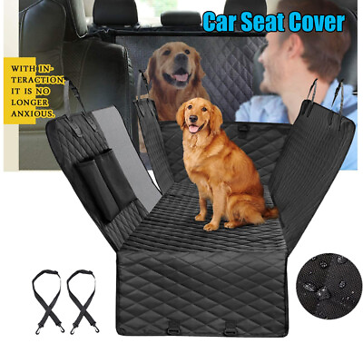 #ad Pet Dog Seat Hammock Cover Car Truck Back Rear Protector Mat Blanket Large Size $26.99