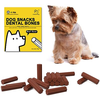 #ad Dog Teeth Cleaning Chews Beef Flavored Dental Sticks for Rewarding Small an... $14.66