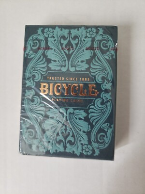 #ad BICYCLE PLAYING CARDS SEA KING DECK PREMIUM FOIL EMBOSSED TUCK CASE $11.99