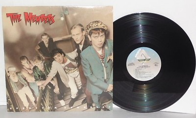 #ad THE MEMBERS Uprhythm Downbeat LP 1982 Arista Records AL 6605 New Wave Vinyl $17.04