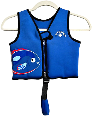 #ad Swimming Aid Lifeguard Vest Boy Girl Life Jacket Medium Large 33 55 lbs $6.00