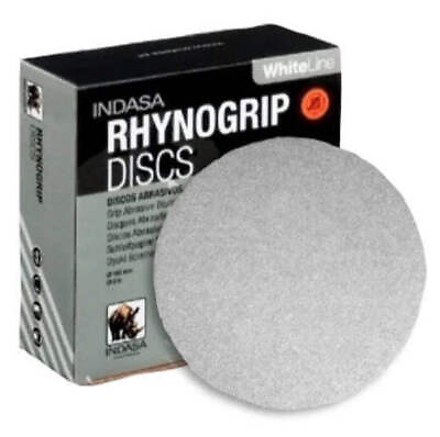#ad Buy Indasa 6quot; Rhynogrip White Line Solid Sanding Discs 61 Series $27.23