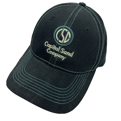 #ad Capital Sand Company Ball Cap Hat Adjustable Baseball $10.49