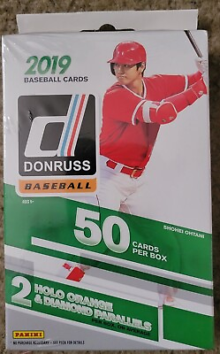 #ad 2019 Panini: Donruss MLB Baseball Hanger Box 50 Cards $15.00