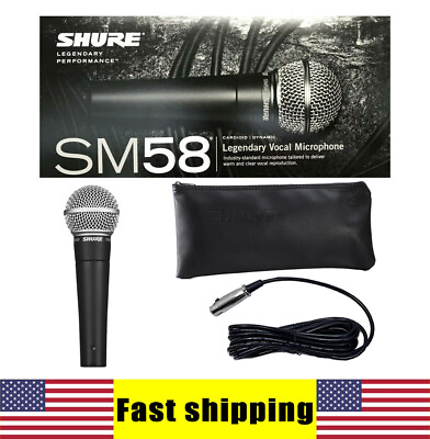 #ad SM58LC（For Shure） Wired Cardioid Dynamic Handheld Microphone 1 Set US Shipping $19.99