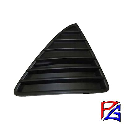 #ad Right Front Bumper Triangle Grille Moulding For Ford Focus Gloss Black 2011 2015 GBP 11.49