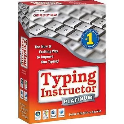 #ad Individual Software Typing Instructor Platinum NWOT For Windows OS Win 10 8 7 $14.69
