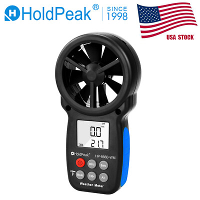 #ad Digital Wind Speed Meter Anemometer Wind Flow Air Guage Altitude Humidity Tester $35.95