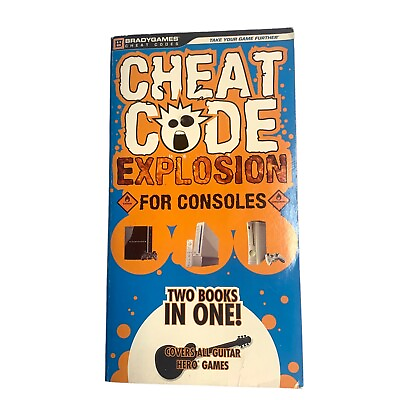 #ad Cheat Code Explosion for Handhelds and Consoles Paperback 2008 $14.99