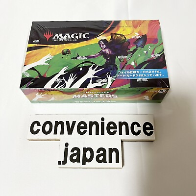 #ad Magic the Gathering Commander Masters Set Booster Japanese Version 24 Packs New $225.51