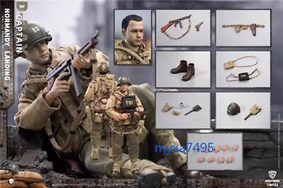 #ad Soldier WWII Figure U.S. Rangers Captain Miller 1 12 Gift Collection Tom Hanks $89.29