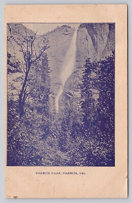 #ad Postcard Yosemite Falls Yosemite California c1910 $4.95