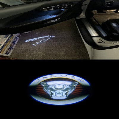 #ad 2X Car Courtesy Door Light Projector Logo NANOGLASS For JAGUAR XJ XK S TYPE $32.03