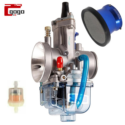 #ad Carburetor amp; Air Filter For Honda CR125 CR80 Kawasaki Suzuki RM65 RM80 32mm Carb $52.15