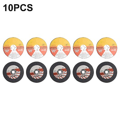 #ad 10pc 75mm Circular Resin Saw Blade Grinding Wheel Cutting Disc For Angle Grinder $13.57
