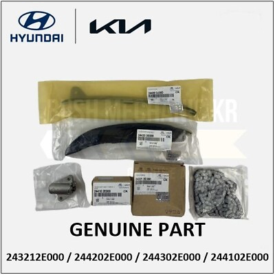 #ad GENUINE OEM Hyundai Kia Timing Chain Guide Kit Tensioner Arm $160.00