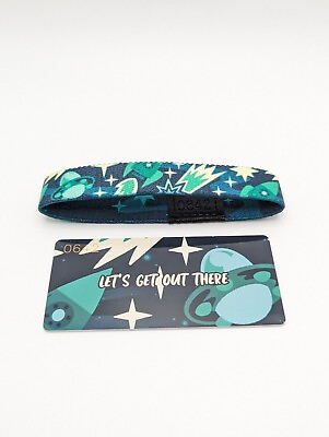 #ad Zox #642 Let#x27;s Get Out There NEW Large Wristband Collector#x27;s Card UFO $20.00
