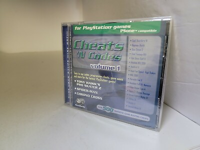 #ad NEW MINT Factory Sealed GameShark Cheats #x27;N Codes Volume 1 For PlayStation PSX $14.95