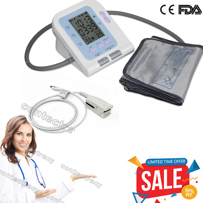 #ad Fully Automatic Upper Arm Digital Blood Pressure Monitor w adult probeCONTECCE $51.99