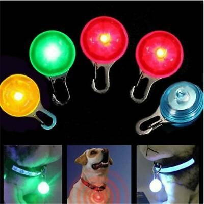 #ad Fashion Safety Flashing Glow Light Blinking LED Collar Pendant For Pet Dog Puppy $2.32