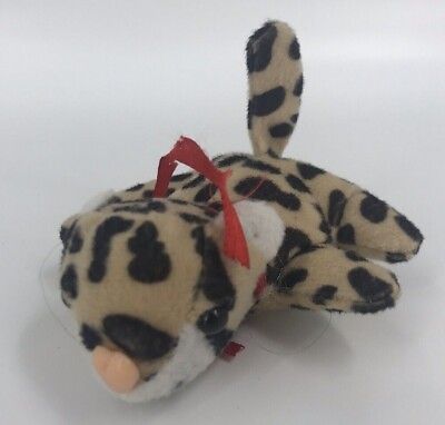 #ad Oriental Trading Company 3quot; Plush Cheetah Cat Spots Mini Stuffed animal toy $7.00