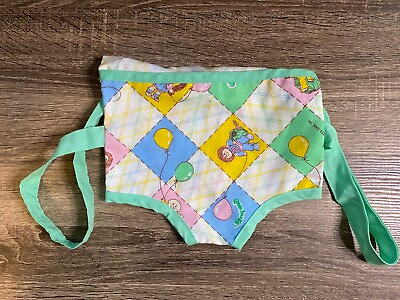 #ad Vintage 1983. Cabbage Patch Kids Cloth Fabric Doll Carrier $12.99