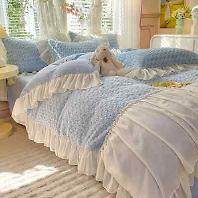 #ad Bedding Set Duvet Cover Bed Sheets and Pillowcases Girl Home $291.41